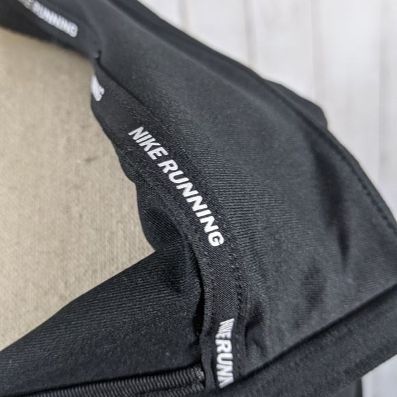 NEW NIKE running black half zip long sleeve sweate - Picture 7 of 8